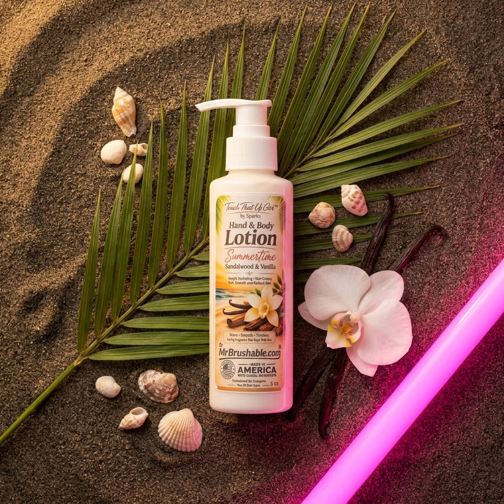 Vanilla Sandalwood Glow Lotion.