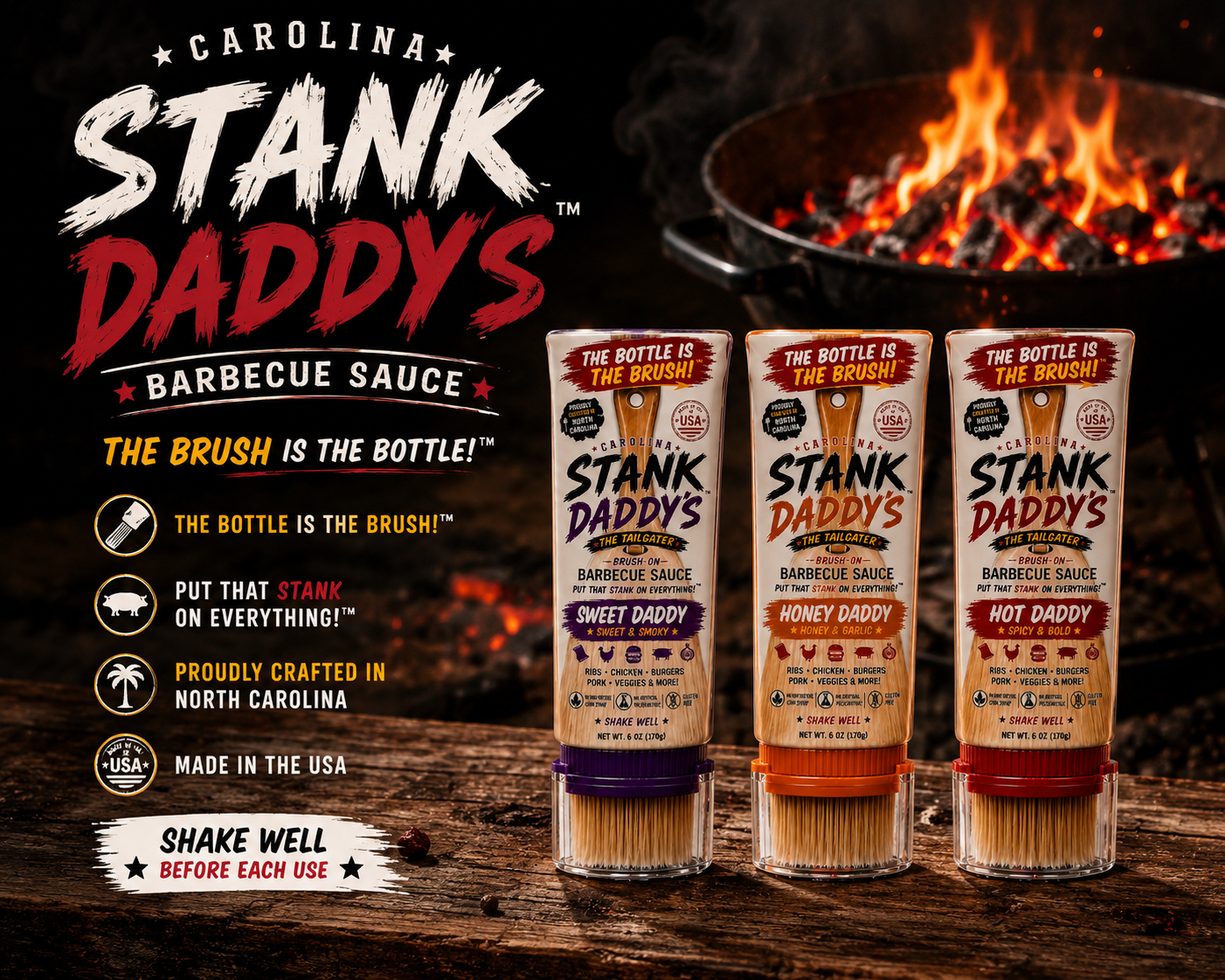 Stank Daddy's™ Sweet Daddy BBQ Sauce