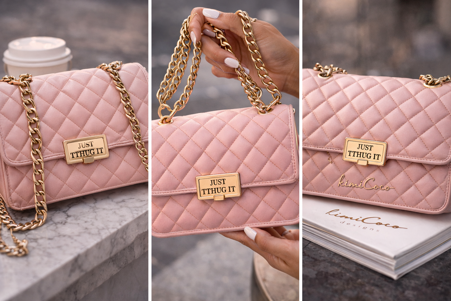 KimiCoco Structured Mini Handbag – Luxury Women’s Designer Shoulder Bag | Touch That Up Girl™