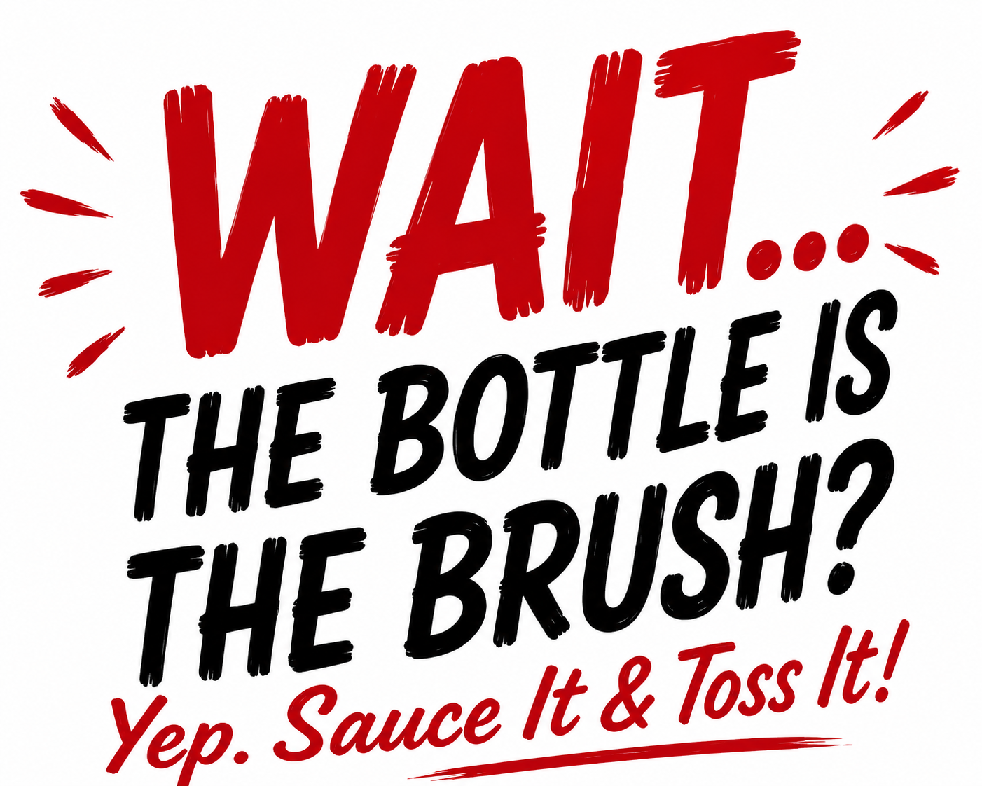 Mr. Brushable® TYCOON™  The Brush That Started It All.  Or