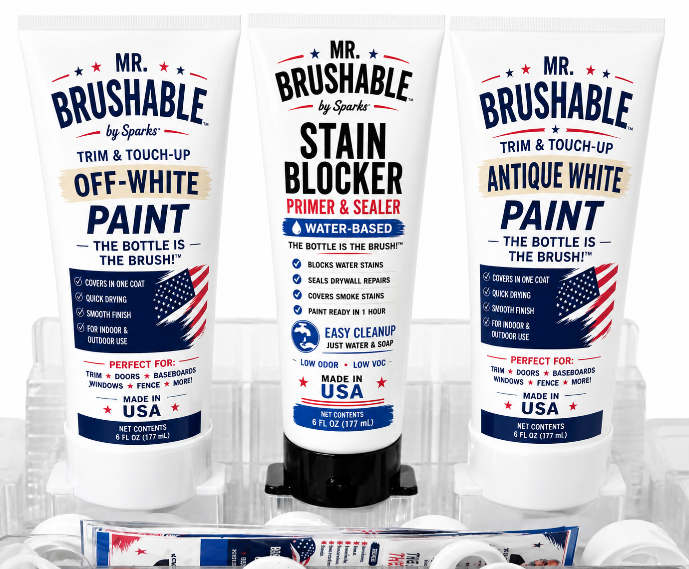 Mr. Brushable® Flow Control™ Touch-Up Paint
