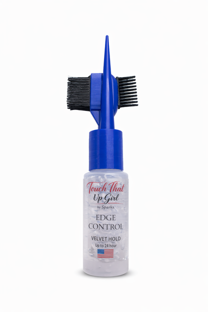 Edge Control Gel Wand with Built-In Comb – Sleek Edges & Baby Hair Styling, Travel Size Touch-Up Tool for Smooth, Long-Lasting Hold