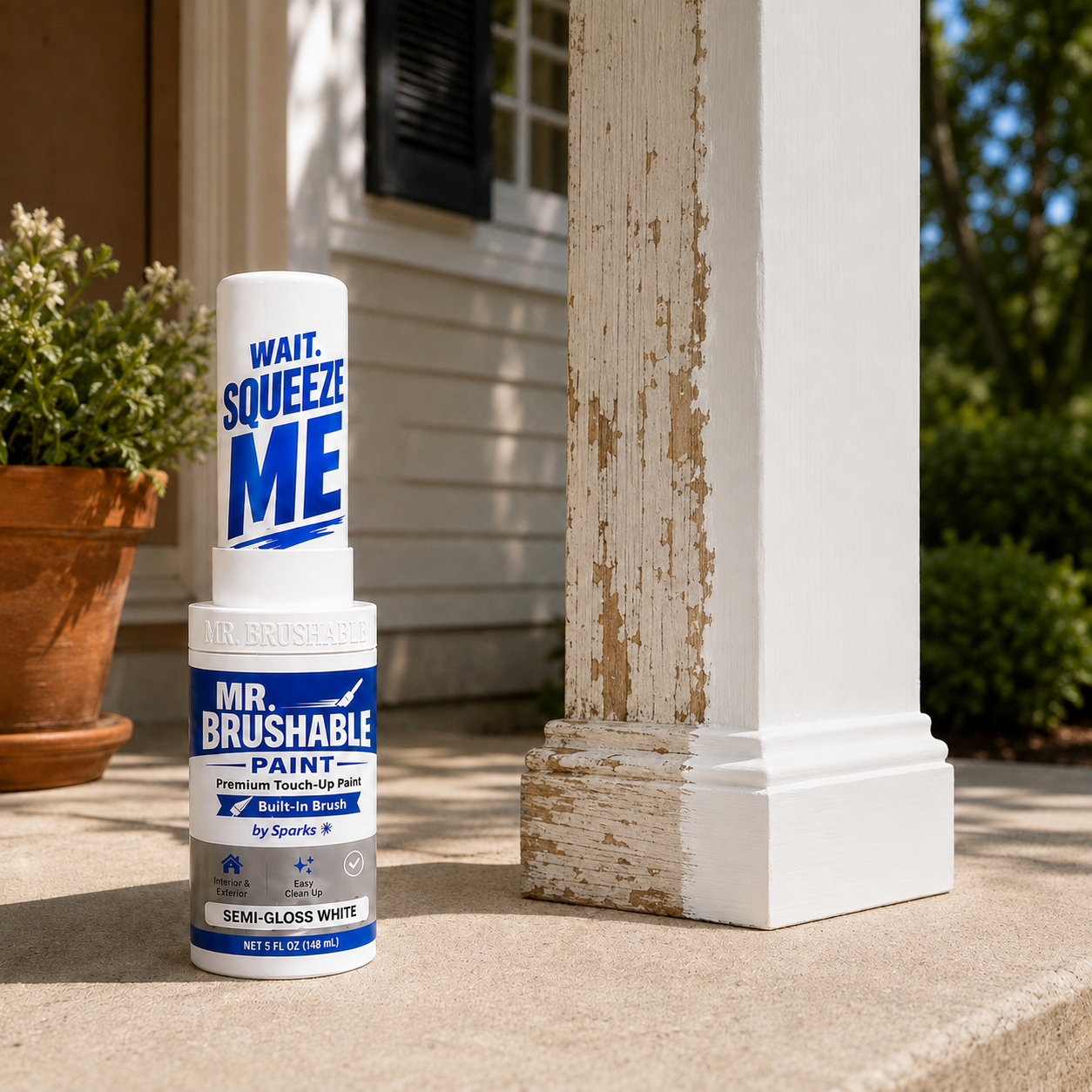 Mr. Brushable™ Touch-Up Paint — The Bottle Is the Brush