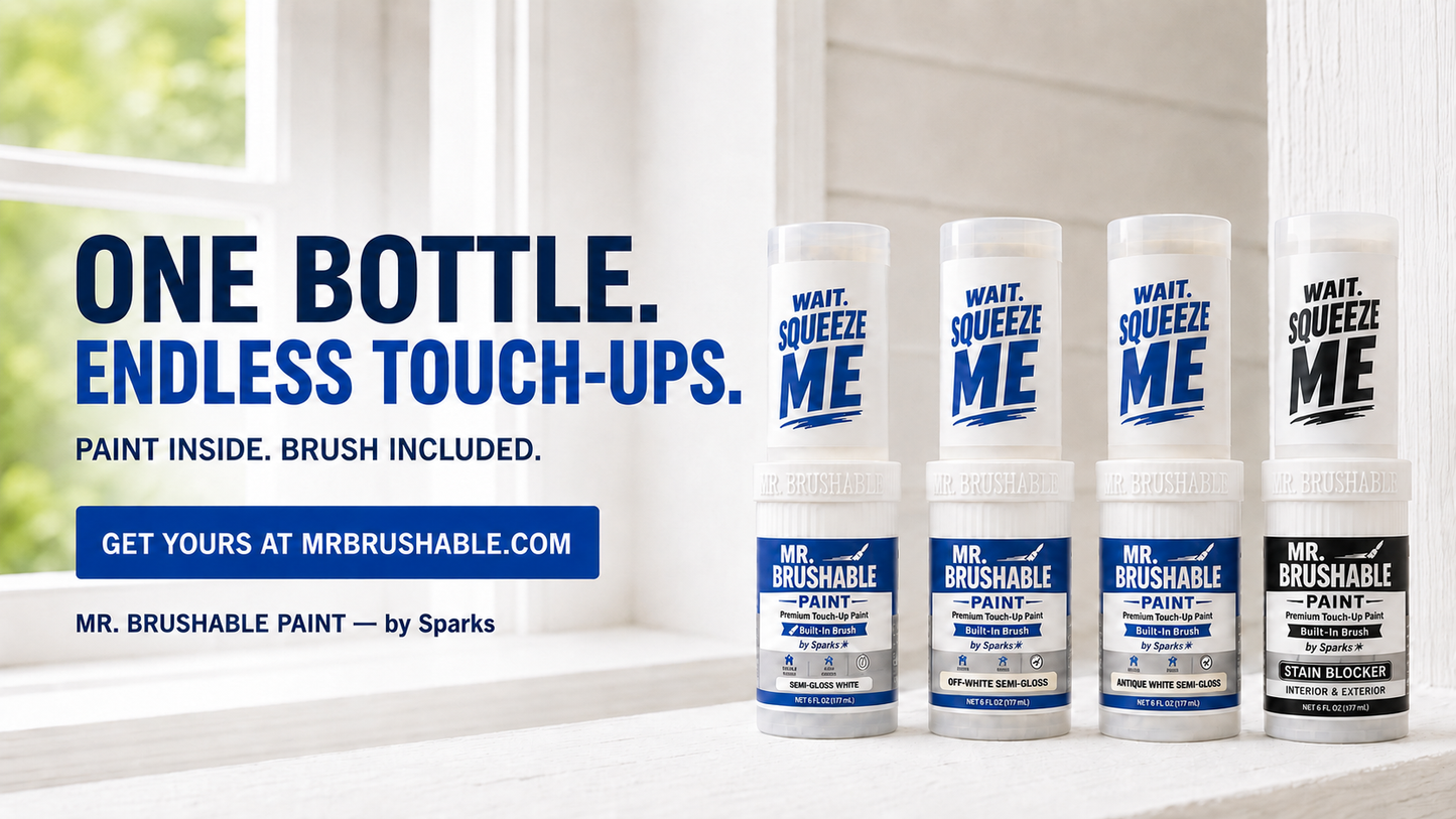 Mr. Brushable™ Touch-Up Paint — The Bottle Is the Brush