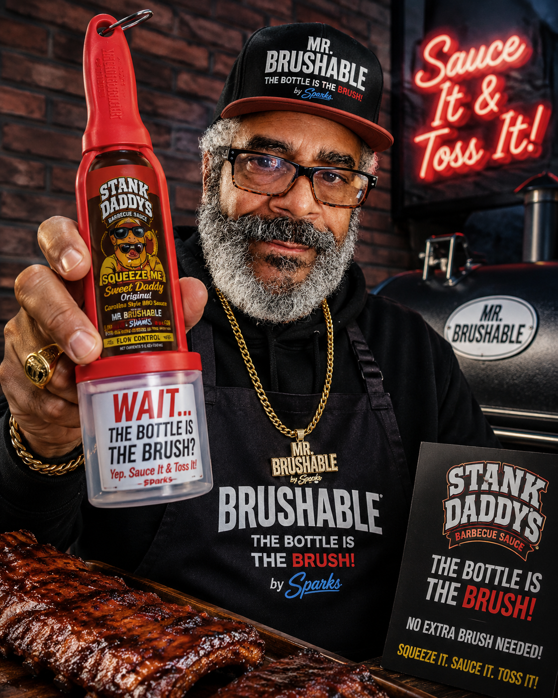 Mr. Brushable® TYCOON™  The Brush That Started It All.  Or