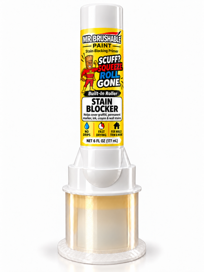 Mr. Brushable Stain Blocker stain-blocking primer roller bottle, 6 fl oz