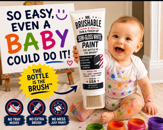 Mr. Brushable® Flow Control™ Touch-Up Paint