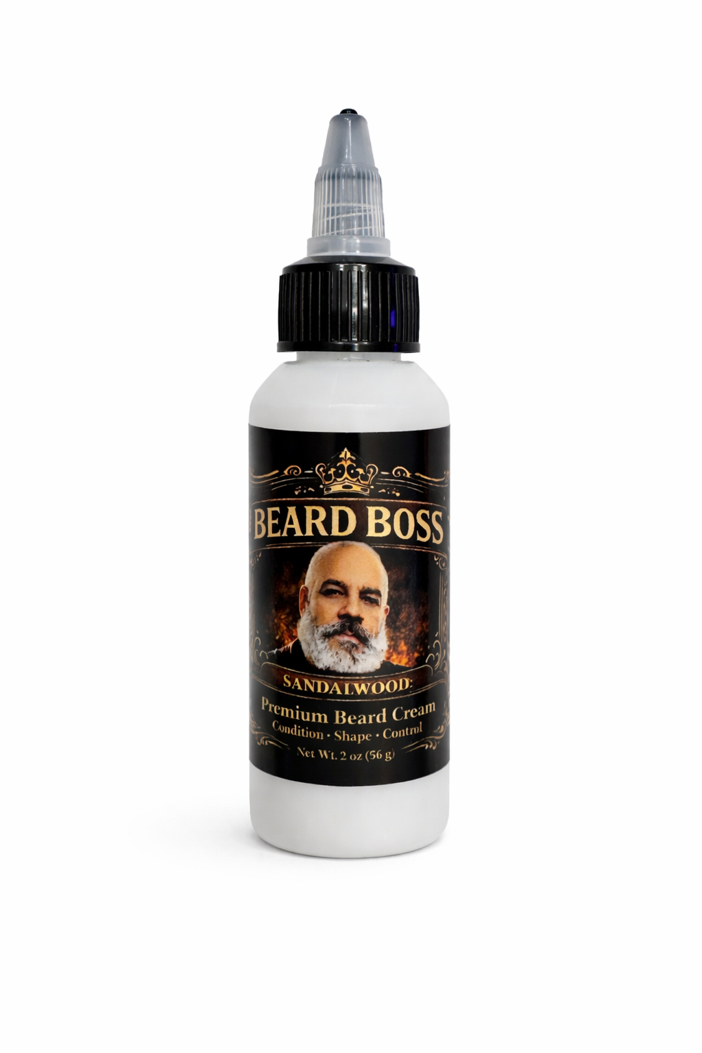 Touch That Up Girl™ Beard Cream for Men – Softening, Moisturizing & Conditioning Beard Cream – Hydrates, Tames Frizz & Promotes Healthy Beard Growth – Non-Greasy Grooming Formula