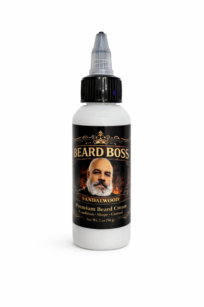Touch That Up Girl™ Beard Cream for Men – Softening, Moisturizing & Conditioning Beard Cream – Hydrates, Tames Frizz & Promotes Healthy Beard Growth – Non-Greasy Grooming Formula