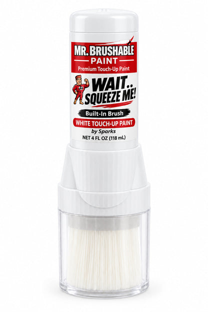 Mr. Brushable 4 oz touch-up paint bottle with built-in brush
