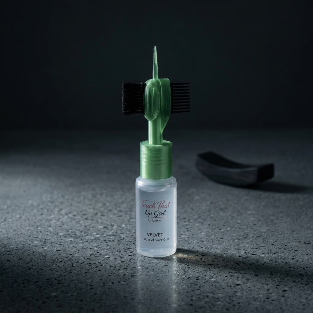 Edge Control Gel Wand with Built-In Comb – Sleek Edges & Baby Hair Styling, Travel Size Touch-Up Tool for Smooth, Long-Lasting Hold
