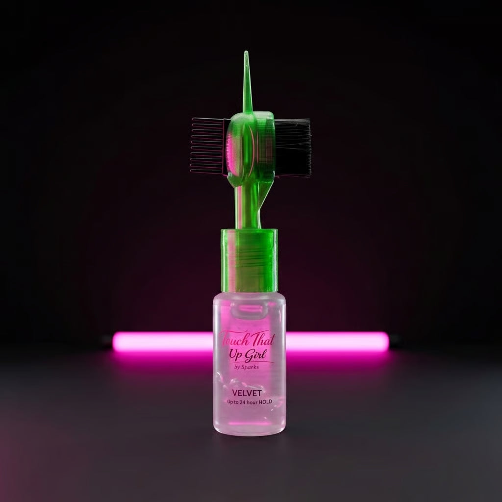 Edge Control Gel Wand with Built-In Comb – Sleek Edges & Baby Hair Styling, Travel Size Touch-Up Tool for Smooth, Long-Lasting Hold