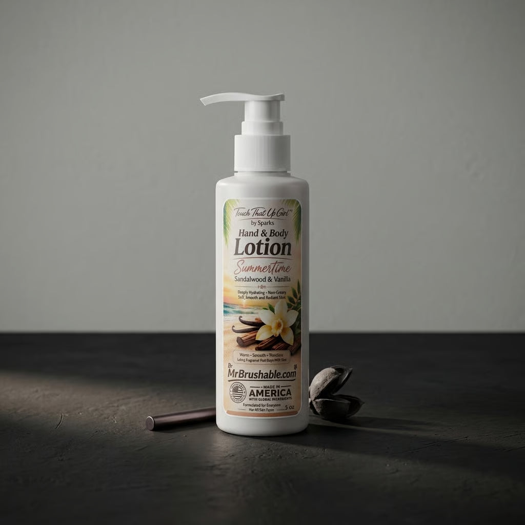 Vanilla Sandalwood Glow Lotion.