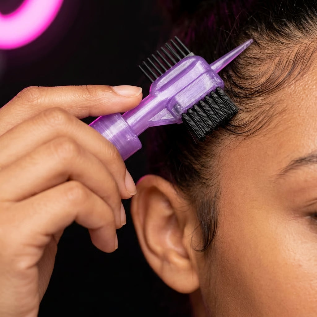Edge Control Gel Wand with Built-In Comb – Sleek Edges & Baby Hair Styling, Travel Size Touch-Up Tool for Smooth, Long-Lasting Hold