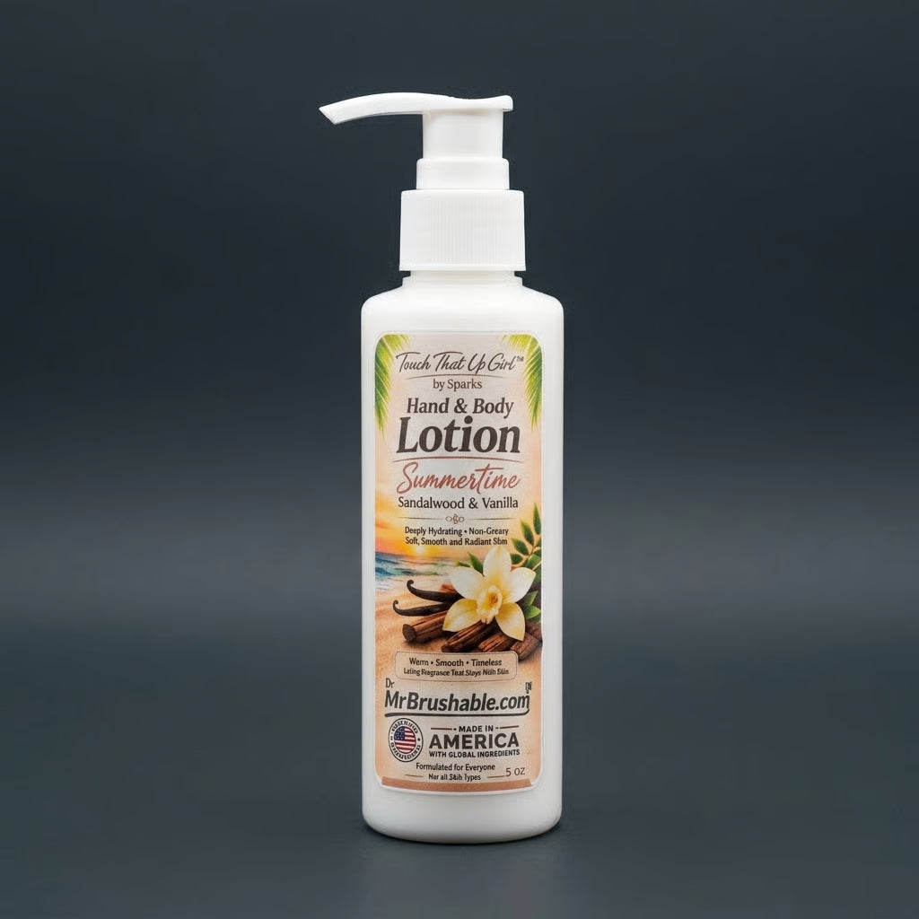 Vanilla Sandalwood Glow Lotion.