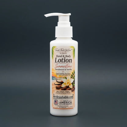 Vanilla Sandalwood Glow Lotion.