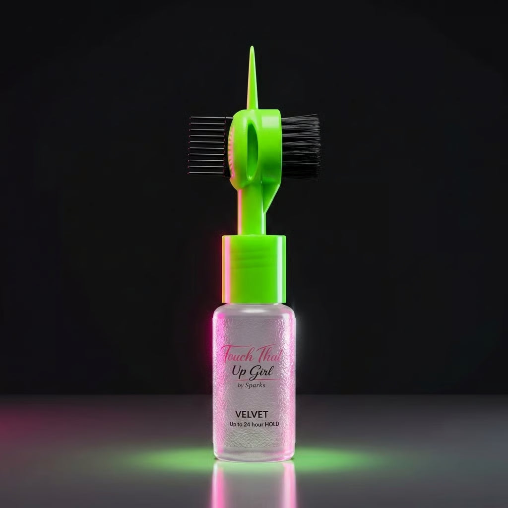 Edge Control Gel Wand with Built-In Comb – Sleek Edges & Baby Hair Styling, Travel Size Touch-Up Tool for Smooth, Long-Lasting Hold