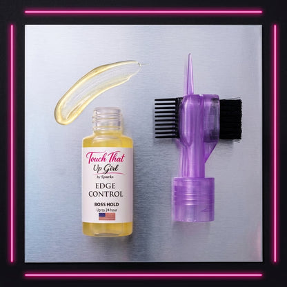 Edge Control Gel Wand with Built-In Comb – Sleek Edges & Baby Hair Styling, Travel Size Touch-Up Tool for Smooth, Long-Lasting Hold