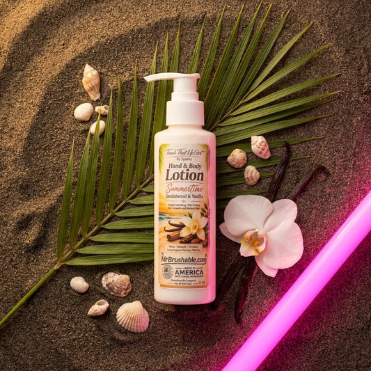Vanilla Sandalwood Glow Lotion.