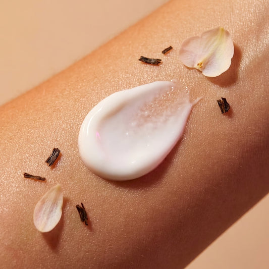 Vanilla Sandalwood Glow Lotion.