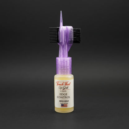 Edge Control Gel Wand with Built-In Comb – Sleek Edges & Baby Hair Styling, Travel Size Touch-Up Tool for Smooth, Long-Lasting Hold